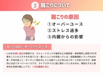 3 肩こりについて